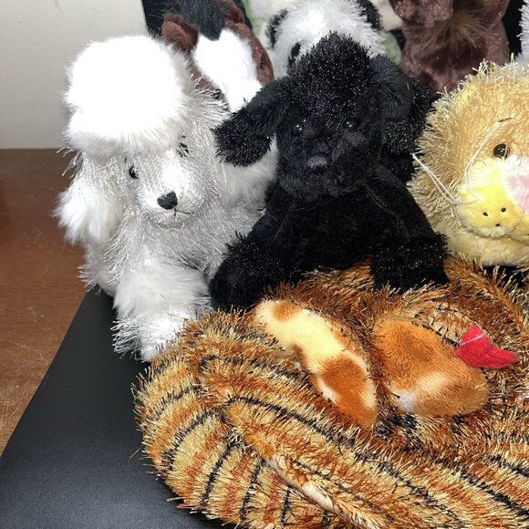 Ganz Plush Webkinz LilKinz Lot of 12 No Codes Snake Poodle Cat Frog Panda Moose - Picture 3 of 16